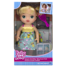 Hasbro Baby Alive Ready For School Baby Girl - Blonde - $55.00