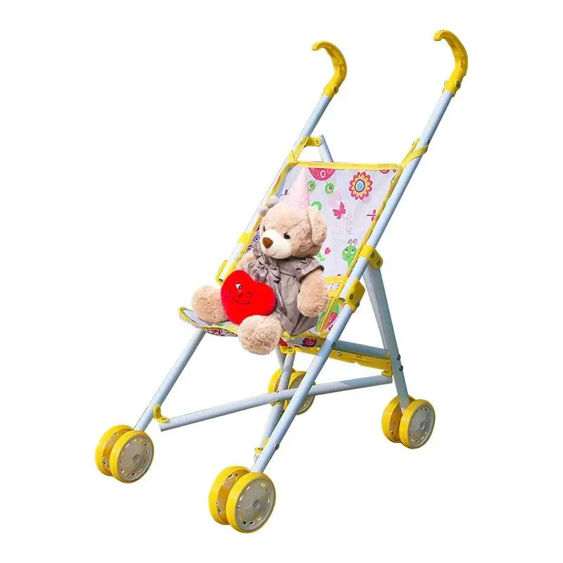 Simulation Baby Stroller Toy Infant Carriage Children Pretend Play Furniture Toy - £27.00 GBP+