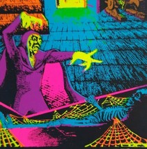 Psychedelic Mod Hippy Art Vintage THE SORCERER Pop Shot Sticker Tom Gatz Wizard - £43.00 GBP