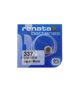 Renata Batteries 337(SR416SW) Button Cell Watch Battery (5 Pack) - £6.24 GBP