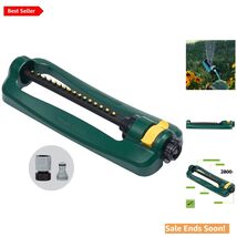 TurboTek Oscillating Sprinkler for 2800 sq ft with Precision Nozzles in ... - $30.64
