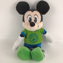 Disney&#39;s Animal Kingdom Souvenir Mickey Mouse Plush Stuffed 10&quot; Dino Institute - £19.80 GBP