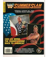 wwf 1993 Summerslam Offical Program PPV WWE - £64.00 GBP