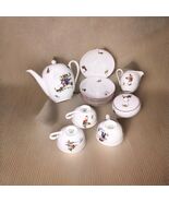 Vintage West Germany Whimsical Miniature Porcelain Tea Set Child Doll Si... - €32,83 EUR