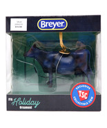 BREYER 301189 BLUE COW FFA HOLIDAY ORNAMENT TSC EXCLUSIVE 2023 - NEW! - £15.69 GBP