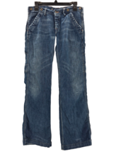 Ralph Lauren RRL DOUBLE RL Flare Selvedge Denim Jeans Women’s 28 Buckle ... - £135.05 GBP