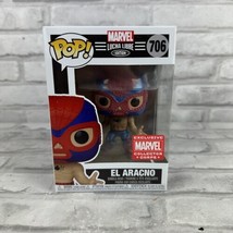 Funko POP Marvel Luchadores Lucha Libre El Aracno Spider-Man  Vinyl Figu... - £7.37 GBP