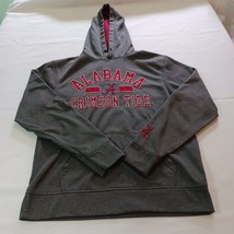J America Alabama Crimson Tide Men&#39;s Gray &amp; Red Pullover Hoodie Sweatshi... - $16.62