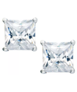 Giani Bernini Cubic Zirconia Square Stud Earrings (2 ct. t.w.) Sterling ... - $281.99 MXN
