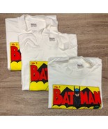 LOT OF 3 Vintage XL 80s Batman No. 1 Cover Graphitti T-Shirts DEFECT - *... - $84.49 CAD