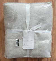 Pottery Barn BELGIAN FLAX LINEN Duvet Cover King Cal King NWT  #D94 - $239.00