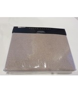Ralph Lauren Park Avenue Modern Madden Cotton Wool Queen Bed blanket Oat... - $236.27 CAD