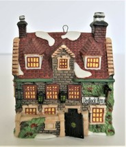 Dept 56 Charles Dickens Heritage 94 Dedlock Arms Ornament Holiday Christmas Box - £15.80 GBP