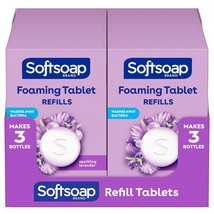 Softsoap Hand Soap Tablets Sparkling Lavender, Refill Tablets (3 Count) - £11.98 GBP