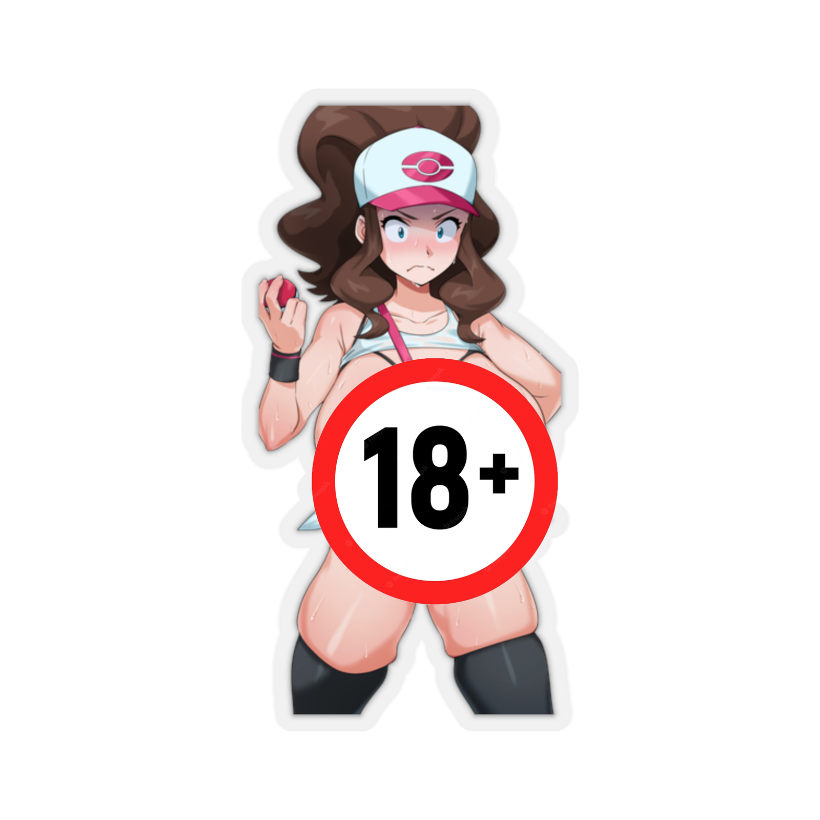 Erotic H Sticker: Battle Subway