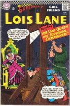 Superman&#39;s Girlfriend Lois Lane Comic Book #67 DC Comics 1966 FINE - £16.15 GBP