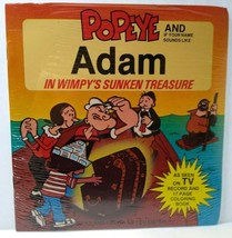 Popeye In Wimpy&#39;s Sunken Treasure Sealed 7&quot; Vinyl Record 17 Page Book Adam - £17.94 GBP