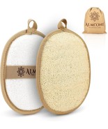 Almooni Natural Loofah Exfoliating Body Scrubber Made with Natural Egypt... - $29.34