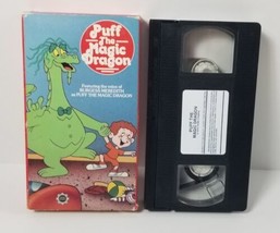 Vintage Puff the Magic Dragon VHS Animated Children&#39;s Movie Burgess Meredith - £4.24 GBP