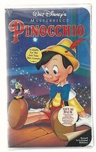 Walt Disney  VHS       PINOCCHIO  Masterpiece series   NEW   in factory ... - $7.22