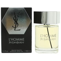 L&#39;Homme by Yves Saint Laurent, 3.3 oz Eau De Toilette Spray for Men - £100.08 GBP