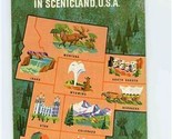 Chevron Road Map &amp; Scenic Guide New Mexico 1968 Scenicland USA  - £6.18 GBP