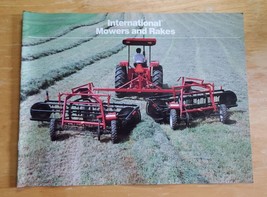 International Harvester Mowers &amp; Rakes 96 97 86 Sales Brochure Pamphlet Specs - $21.75