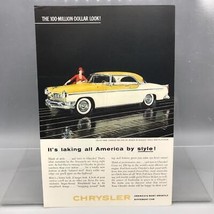 Vintage Magazine Ad Print Design Advertising Chrysler Automobiles - $28.70