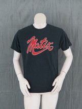 Vintage Skateboard Shirt - Matix Red Script - Men&#39;s Large - £35.98 GBP