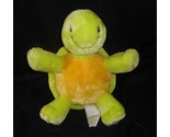 10&quot; LITTLE MIRACLES BABY GREEN YELLOW TURTLE STUFFED ANIMAL PLUSH TOY SO... - £20.86 GBP
