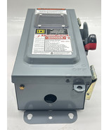 Square D HU361AWKVW Enclosed Disconnect Switch, 20HP Max  - $2,069.22 MXN