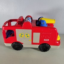 Fisher Price Fire Truck Toy Little People Helping Others - £7.94 GBP