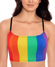 Salt + Cove Juniors Rainbow Cropped Bikini Top - £8.38 GBP