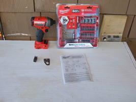 Milwaukee MI8 FUEL brushless 2753-20 impact driver. Bare tool with accs set. NOS - $119.00