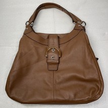 Coach Brown Leather Soho Lynn Hobo Shoulder Handbag, Classic, No. D1193-F17092 - £25.45 GBP