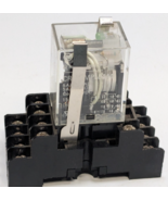 GE INDUSTRIAL SYSTEMS CR420MPL0444 5A 24V Coil Relay With Base - $18.80