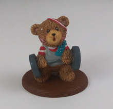 Vintage Russ One Tough Teddy Teddy Bear 2.5&quot; Collectible Figurine #14267 - €5,11 EUR