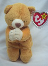 Ty 1999 Beanie Baby Hope The Praying Teddy Bear 6&quot; Stuffed Animal Toy New - £11.76 GBP