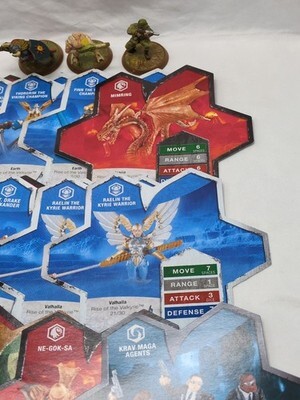 (15) Heroscape Cards And (3) Heroscape Figures Item image 3