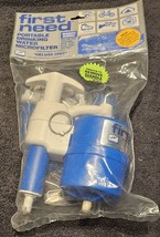 First Need Deluxe Water Filter System  w/Field Serviceable Pump NO GIARD... - £47.20 GBP