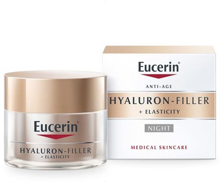 Eucerin Hyaluron Filler + Elasticity Night Cream 50ml - $34.99