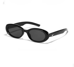 Vintage Oval  Sunglasses Women Luxury Brand Designer Small Oval Sun Glas... - $14.50