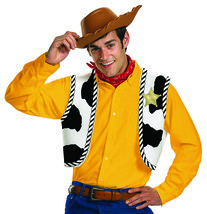 Disguise Men&#39;s Disney Pixar Toy Story and Beyond Woody Adult Costume Kit, Yellow - £104.68 GBP