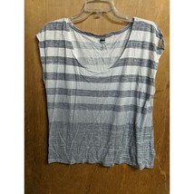 Levis Size XL Casual Shirt Top Sleeveless Gray Silver Ombre Pull Over - £10.18 GBP
