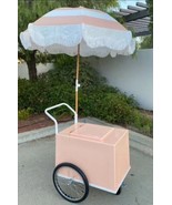 SALMON PUSH CART SMOKED SALMON VENDORS CATERING BRANDING CART COOLER SAL... - $72,349.52 MXN