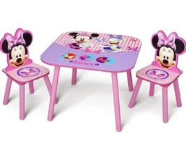 Delta Children (2 Included), Disney Minnie Mouse Kids Chair Table, 3-Pie... - £52.31 GBP