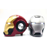 Iron Man Helmet Portable Speaker Wireless Bluetooth LED Lights TF Card G... - $456.48 MXN