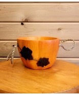 Wooden Pumpkin Fall Decorative Dish Basket - £13.95 GBP