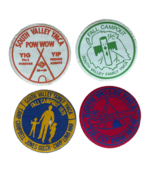 x4 Vintage 1978 South Valley YMCA Patches Jones Gulch Yig Yip 3.25 in dia. - £23.32 GBP