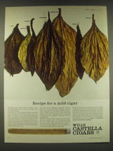 1965 Wills Castella Cigars Ad - Recipe for a mild cigar - £14.54 GBP